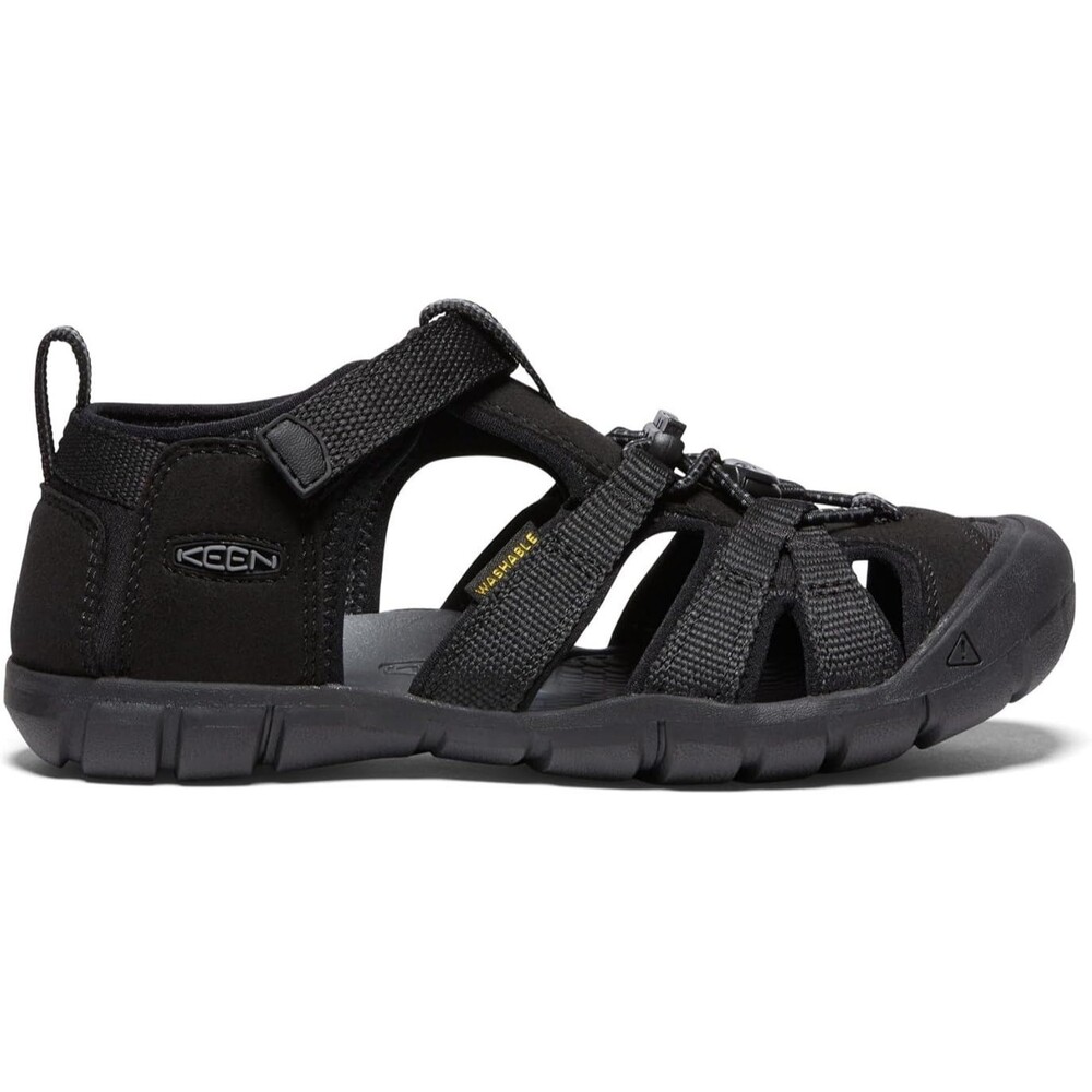 KEEN Seacamp 2 II CNX Closed Toe Sandals Big Kids 4 Black Unisex Child - Picture 2 of 11